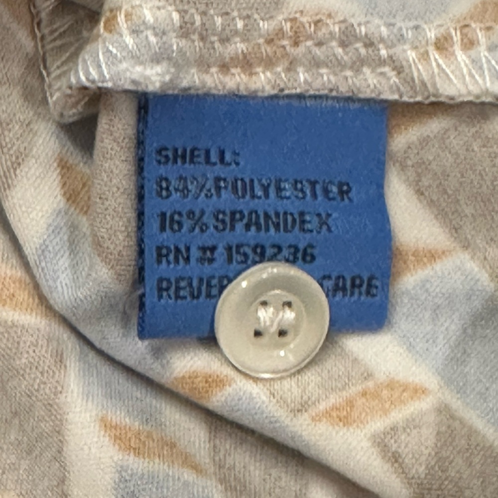 J. McLaughlin Brown/Denim Blue Brynn Dress, Size Medium. - Picture 7 of 11